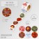 Stick Paper "Spicy New Year" d = 2.5 cm 252 pcs in roll