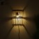 Lamp wall -mounted from the rattan "Kahaya" 1x120W, E27, 20x14x32 cm