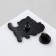 Icon "Cat with a kitten", the color is gray-white in ferrous metal