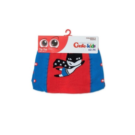 Pantyhose baby cotton Conte kids tip-top, height 80-86 cm, blue color-4