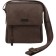 Male bag, lightning department, 1 external pocket, adjustable belt, cognac color