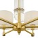 Maytoni Mod088PL-06BS, 6HE14, 40W, 68x68x139 cm, brass color