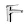 Zipponi Kristal washbasin mixer, medium 1-crap with a bottom valve, chromium color