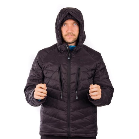 Jacket with a hood Grayling "Ontario", nylon, graphite, rn 44-46 Height 170-176-10