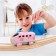 Lokomotiv Hape "My train", on batteries, pink color