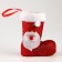 Gift packaging "Boot", Santa Claus, Red Color