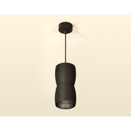 A set of suspended lamp with composite crystal Ambrella Light, Techno, XP1142032, Gu5.3, Black Sand Color-1