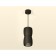 A set of suspended lamp with composite crystal Ambrella Light, Techno, XP1142032, Gu5.3, Black Sand Color