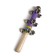 A toy with bells "Bright Melody", Purple color, 19 × 5 cm