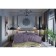Satin Luxe gum sheet, size 140x200x25 cm, precious amethyst color