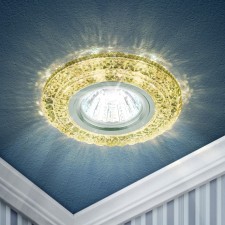 Lamp Built -in era DK LD3, IP20, 50W, 95x30 mm, yellow color