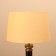 Luminaire "Lister" genuine leather 1x40W, E27, 56x56x85 cm
