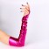 Carnival accessory gloves-offers, fuchsia color