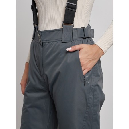 Semi -combinezone Ski Drapeted Women's, size 44, color gray color-4