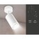 Ambrella Light GU10/LED Max 12 W, 55x555x164 mm, white color switch