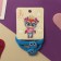 Hair gum "Melody" (set 2 pcs) owl, 4 cm, blue