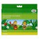Plasticine soft (wax) 16 colors of 196 g of "bee", with a stack, cardboard packaging 280030n