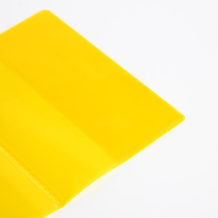Cover for passport, yellow color-5