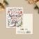 Postcard-Mini "Wonderful New Year", font 10.7 x 8.8 cm, New Year