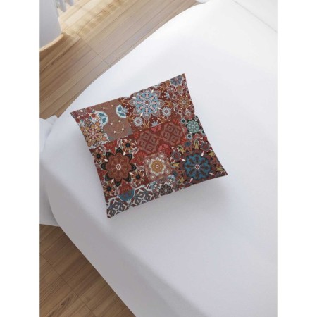Decorative pillowcase "flowers mixed", on a zipper, size 45x45 cm-1