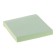 Block with a sticky edge, 76 mm x 76 mm, 100 sheets, pastel, green