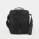 Male bag on lightning, rise, long belt, black color