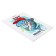 Album for drawing A4, 20 sheets, block 120 g/m², on glue, Erich Krause "Crazy Shark", 100% whiteness, solid substrate
