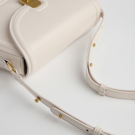 Women's bag Textura, messenger, medium size, dairy color-5