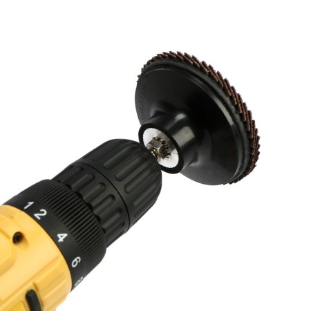 A set of tundra circles, 2 coral, petal, grinding, 75 mm, with an adapter, 5 pcs.-11