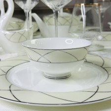 Set of salad bowls Lenardi Pandora Cream, D = 11.5 cm, 2 pcs