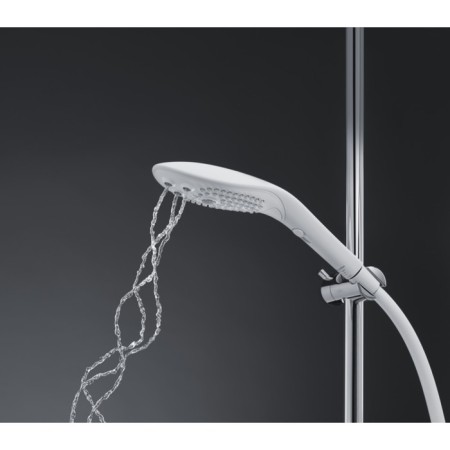 Shower noman Woman wave white-9