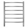 Terminus heated towel rail "Classic" P6, 500x650 mm, chrome