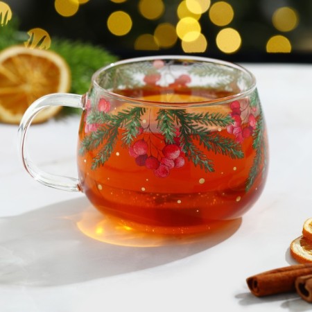 Glass Glass "Winter Stories", 400 ml