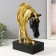 Souvenir Polystone Bust "Golden Guide of a Horse" 20x11.5x15 cm Mix
