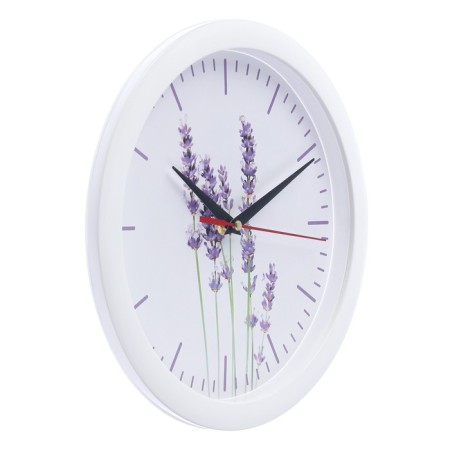 Wall clock, D-28 cm, interior, "lavender", silent-1