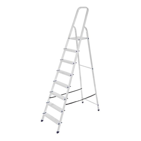 Tundra ladder, aluminum, 8 steps, 1660 mm