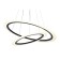 LED LED LED Ambrella Light, Original, FA4357, 2XLED, 78 W, 5850LUM, 3000-6400K, black color black