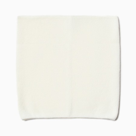 Children's snood, milk color, size 25x26 cm-1