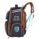 Frame backpack 35 x 26 x 18 cm, Across ACS1, filling: bag, graphite/orange ACS1-1
