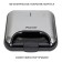 Pioneer SM301D baking device, hazel, waffle, sandwich, 850 watts, silver