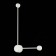 Wall lamp ST LUCE. SL6003.501.02. 2x4 W, LED, 4000K, 480 LM, 70x40 cm, white color