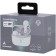 Headphones AcCESSTYLE Tornado Gaming TWS, Game, up to 6 hours, BT 5.1, response 50 ms, white