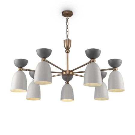 Suspended lamp Maytoni Mod113PL-07W, 7HE14, 40W, 95x95x146 cm, white color