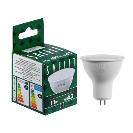 LED lamp, SAFFIT, 11W 230V GU5.3 4000K MR16, SBMR1611