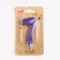Candle in the Cake "Fine", number "7", purple metallic, 6.5 cm