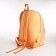 School backpack from textiles 2 department with lightning, 3 pockets, orange color