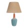 Hand lamp with lampshade Risalux "Azzuro", E27, 40 W, 30 × 30 × 45 cm