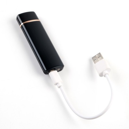 Electronic lighter, spiral, USB, 3.2 x 7.5 cm, in the bag, mix-7