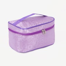 Lightning cosmetic bag, lilac color