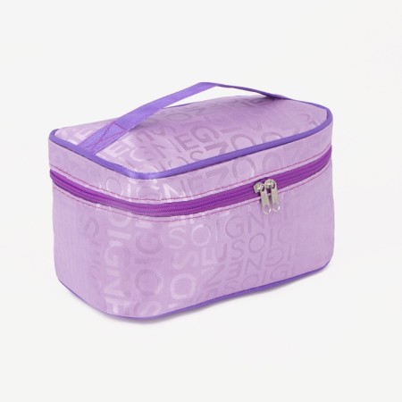 Lightning cosmetic bag, lilac color